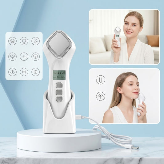 Hot & Cold Facial Massager | Skin Tightening & Pore Shrinking Device